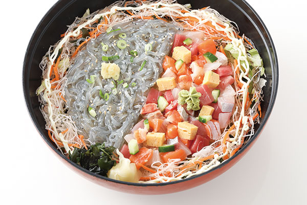 生しらすバラチラシ丼