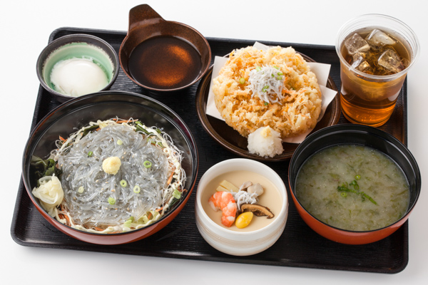 生しらすづくし御膳