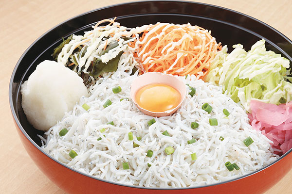 釜揚げしらす丼